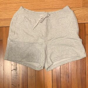 lululemon athletica Men's Light Gray Athletic Drawstring Shorts